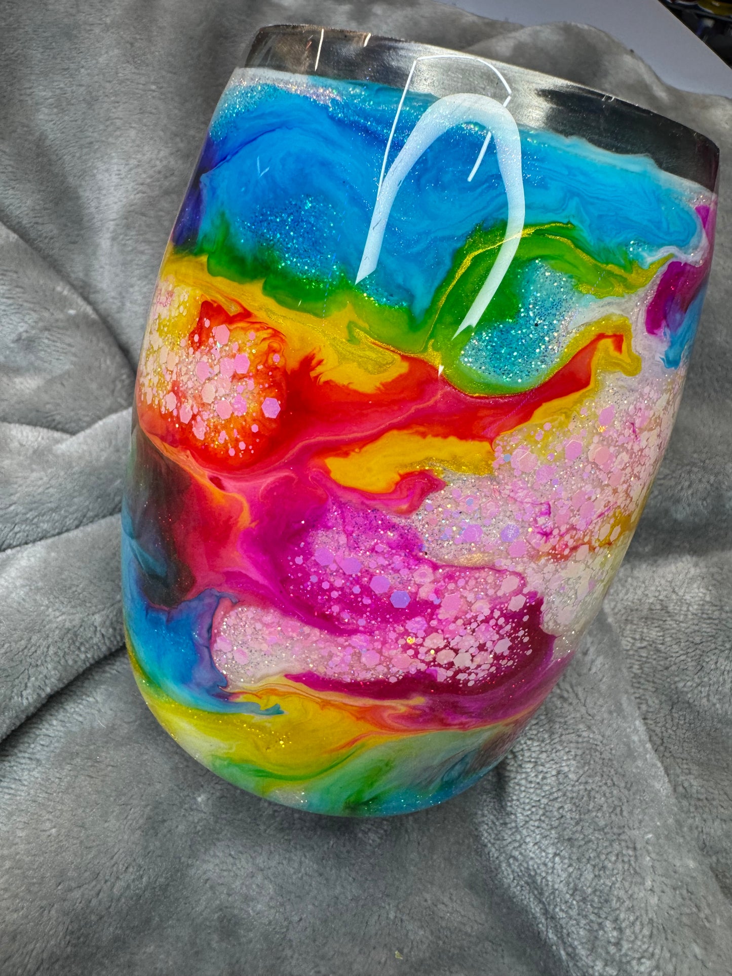 Sparkles and rainbows