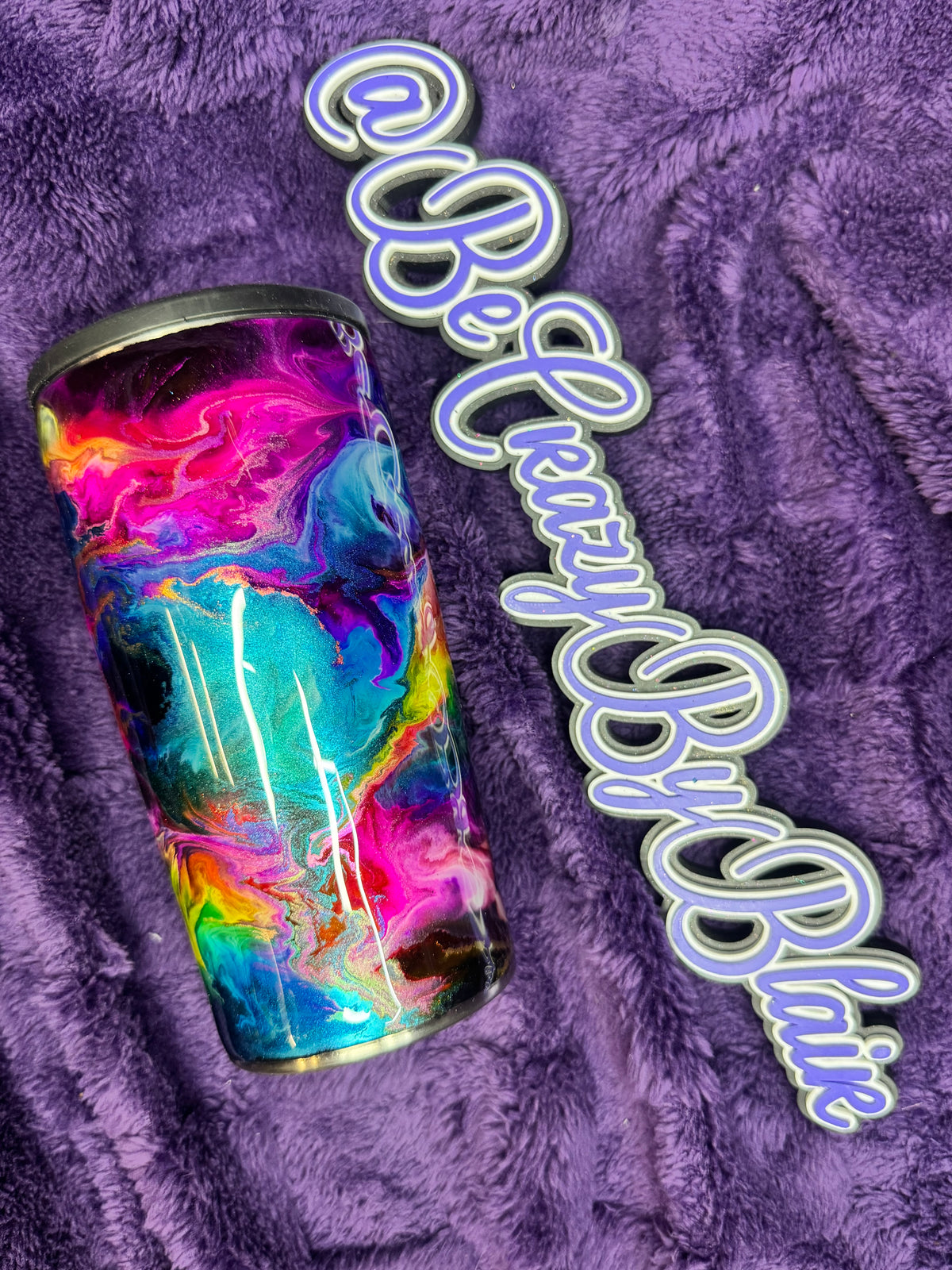 22. Rainbow can Coozie