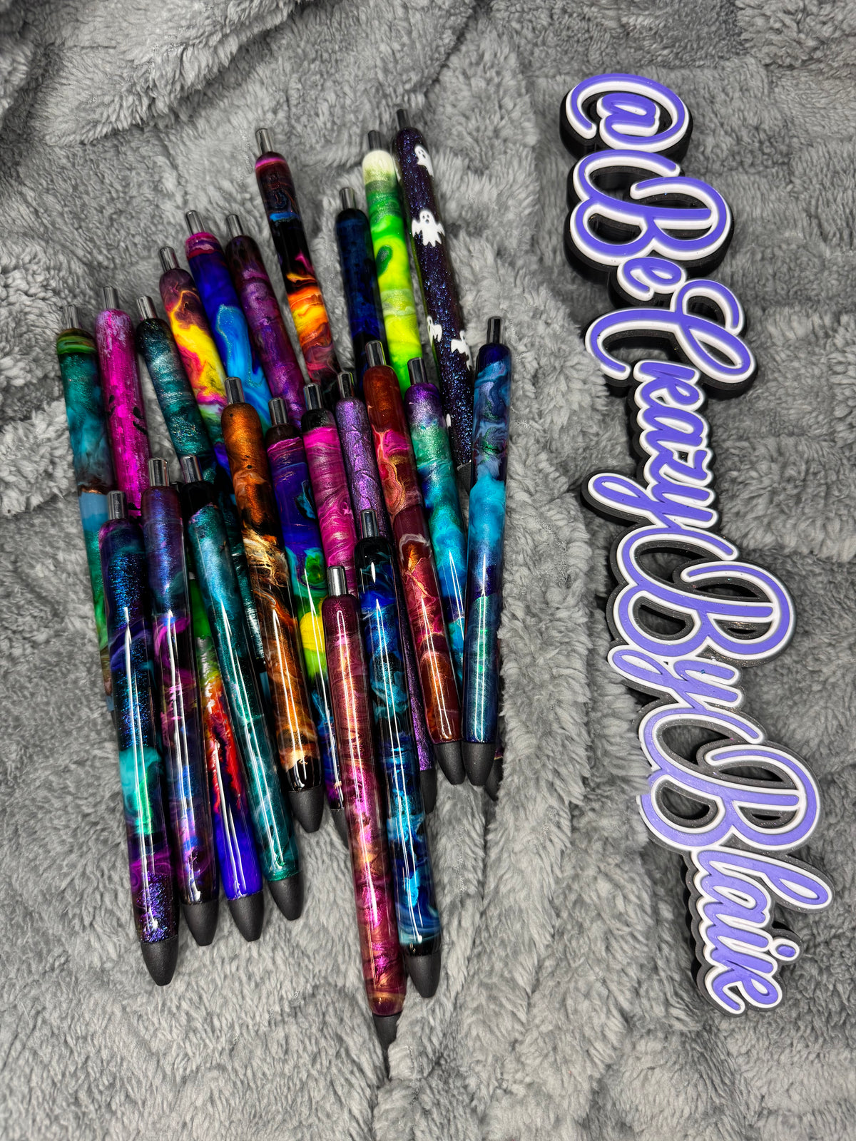 Ink swirl Gel pen