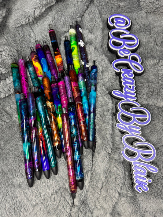 Ink swirl Gel pen