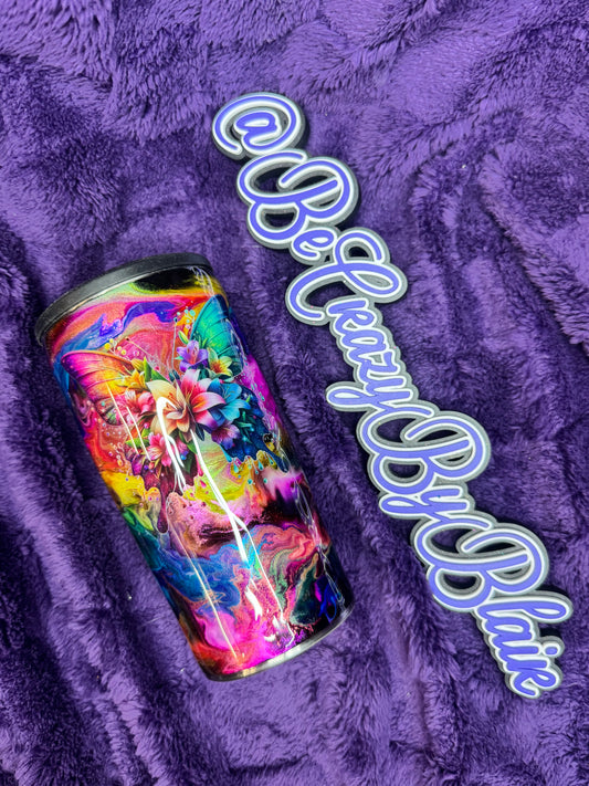 22.   Rainbow can Coozie