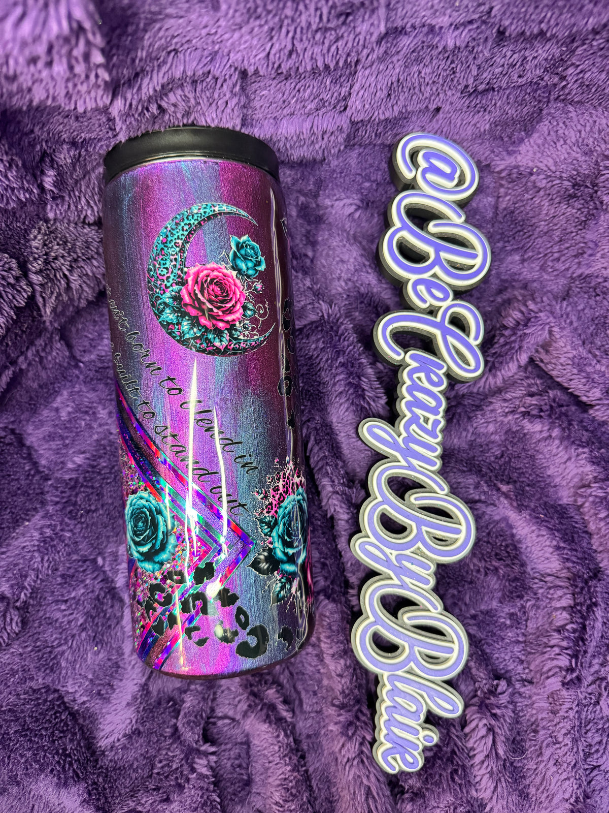 10.  Pink and. Teal Leopard