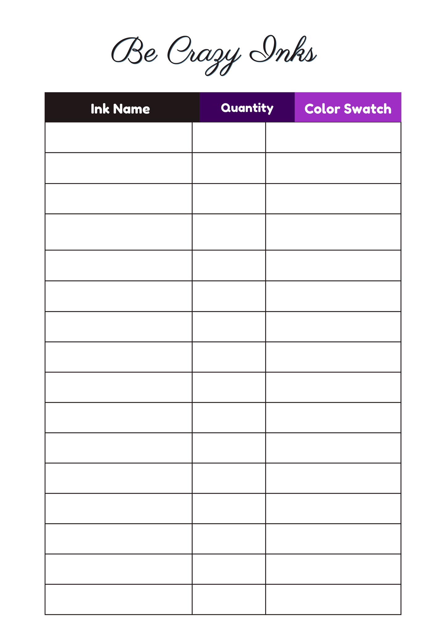 Ink Product Templates