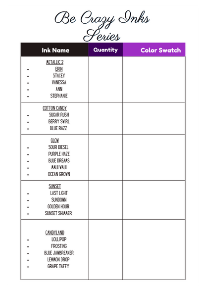 Ink Product Templates